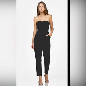 Express Strapless, Thin-Legged Jumpsuit